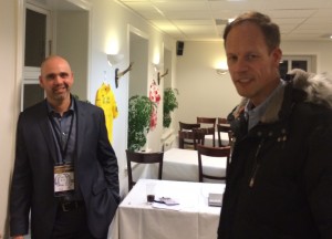 Debrief efter infomøde, Tikiøb og Ritter. Billedet er fra Pøt Mølle.